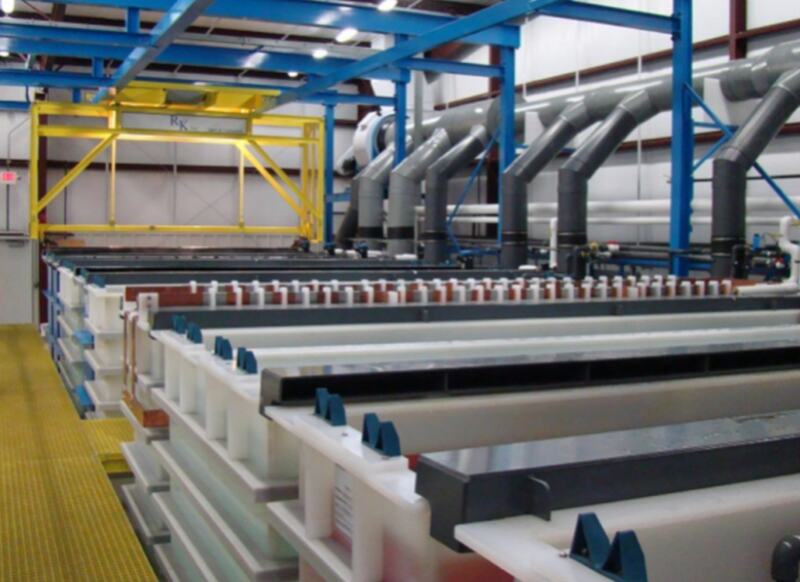Plating line detail